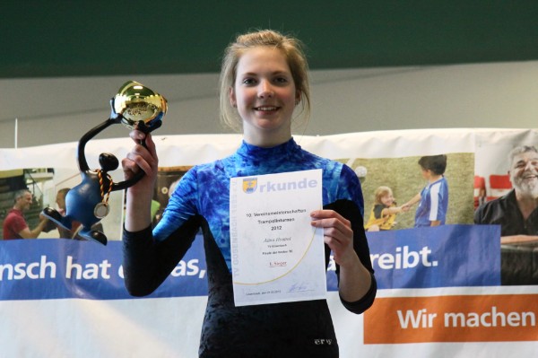 Alina Heupel zum dritten Mal Vereinsmeisterin Alina Heupel zum dritten Mal Vereinsmeisterin