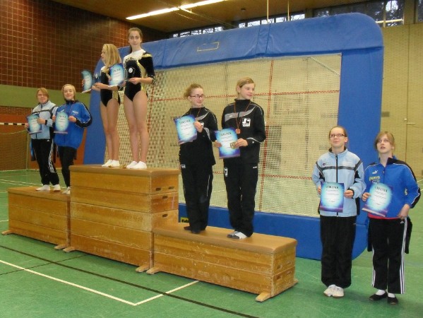 Melina Platt und Lisa-Marie Grauel (v.l.) wurden Zweite bei den Juti C. Lea Stockhammer und Daniela Reh verpassten als Vierte den Sprung auf das Podium. Melina Platt und Lisa-Marie Grauel (v.l.) wurden Zweite bei den Juti C. Lea Stockhammer und Daniela Reh verpassten als Vierte den Sprung auf das Podium.
