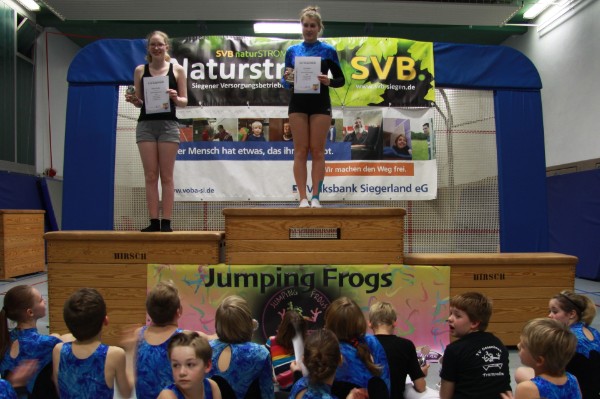 Kim Müller siegte bei den Jugendturnerinnen B vor Eileen Prudlo. Kim Müller siegte bei den Jugendturnerinnen B vor Eileen Prudlo.