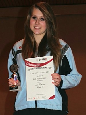 Kim-Ayleen Müller, Bronzegewinnerin Juti B Kim-Ayleen Müller, Bronzegewinnerin Juti B