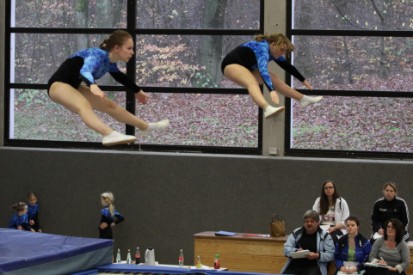 Lea Stockhammer und Melina Platt wurden Dritte bei der Jugend C